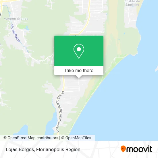 Lojas Borges map