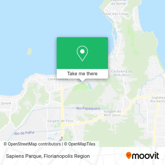 Sapiens Parque map