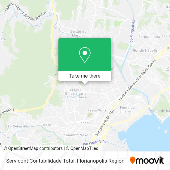 Servicont Contabilidade Total map