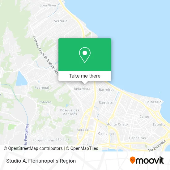 Studio A map