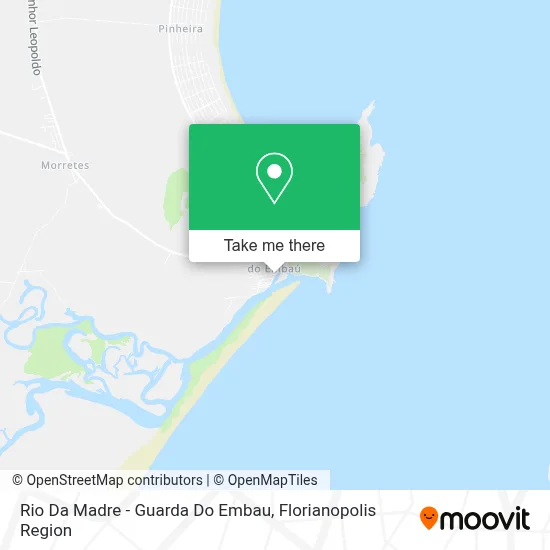 Rio Da Madre - Guarda Do Embau map