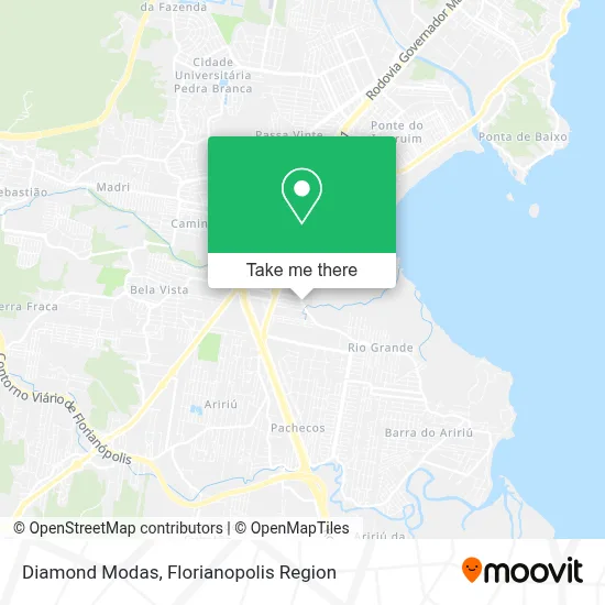 Diamond Modas map