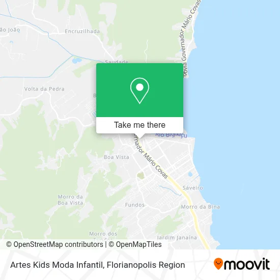Artes Kids Moda Infantil map