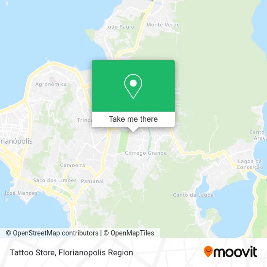 Tattoo Store map