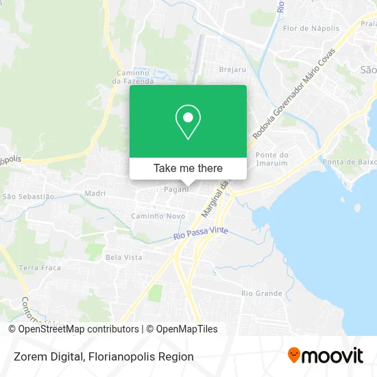 Zorem Digital map