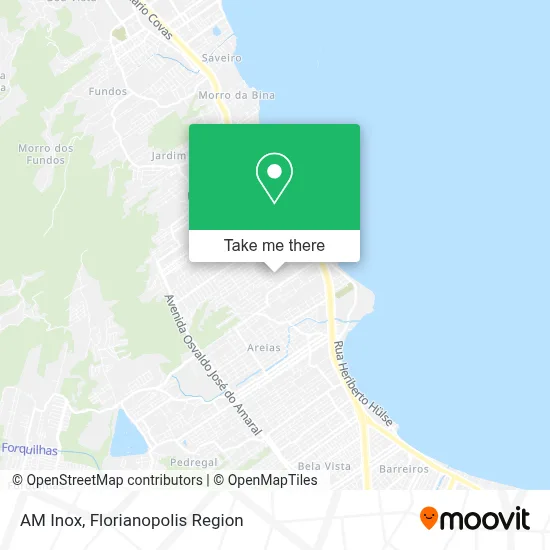 AM Inox map