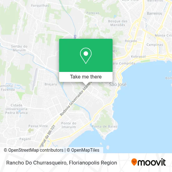Rancho Do Churrasqueiro map