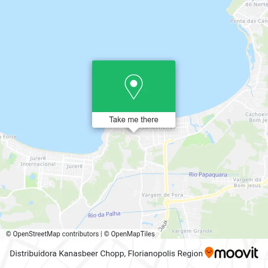 Distribuidora Kanasbeer Chopp map