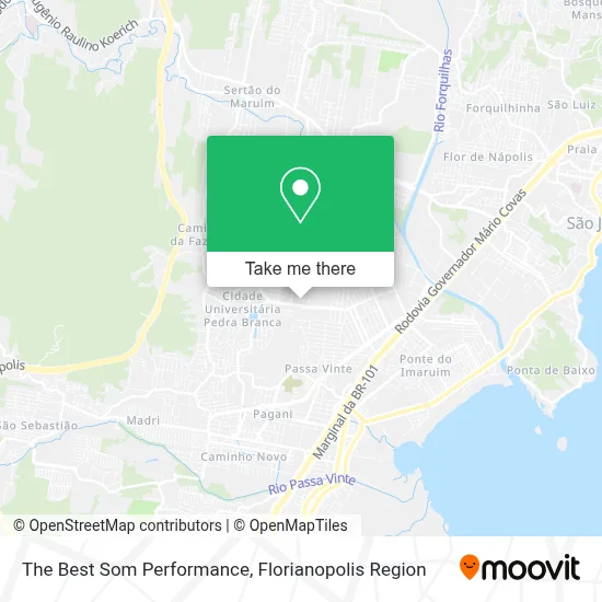 The Best Som Performance map