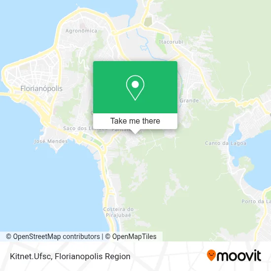 Kitnet.Ufsc map