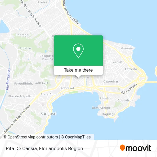 Rita De Cassia map