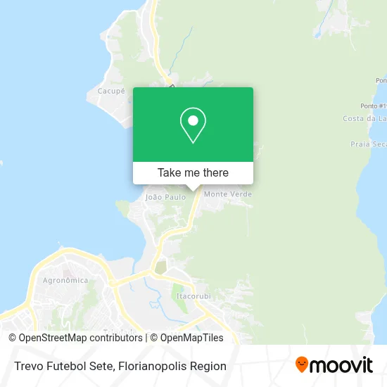 Trevo Futebol Sete map