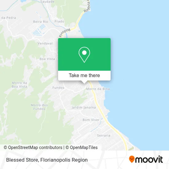 Blessed Store map