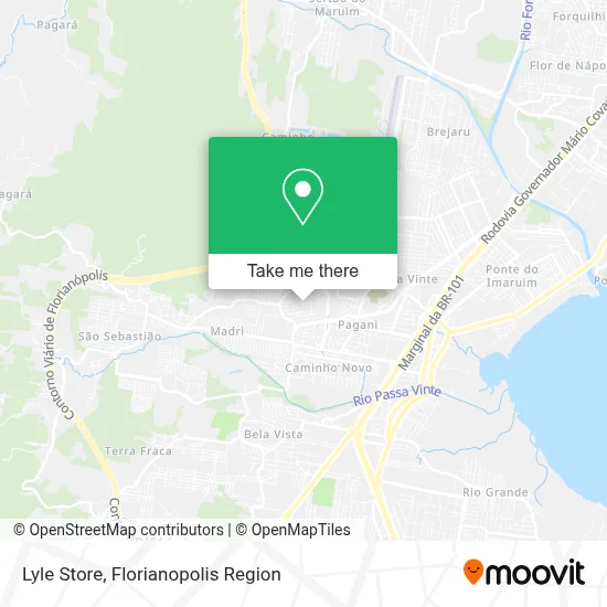 Lyle Store map