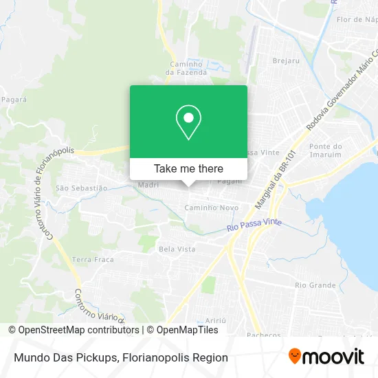 Mundo Das Pickups map