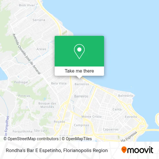 Rondha's Bar E Espetinho map
