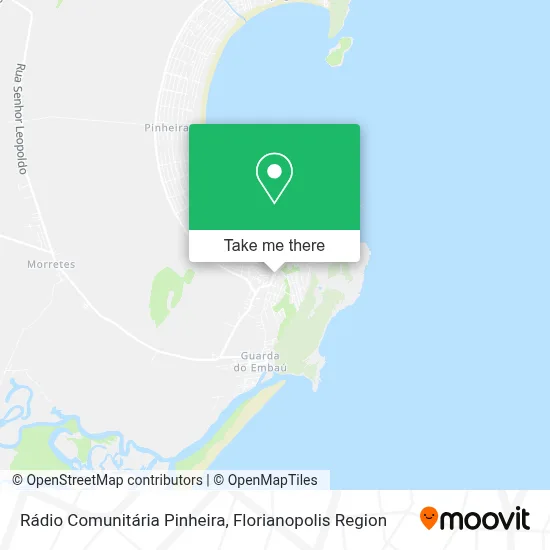 Rádio Comunitária Pinheira map