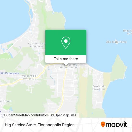 Hig Service Store map