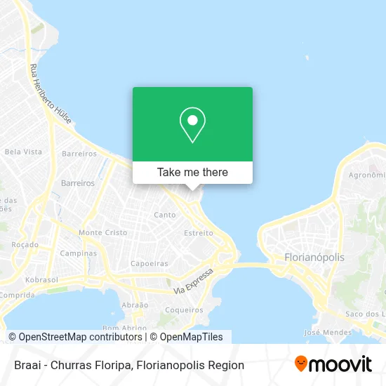 Braai - Churras Floripa map