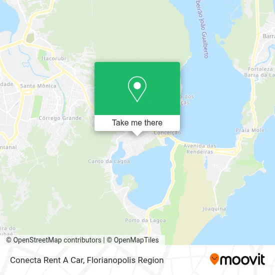 Conecta Rent A Car map