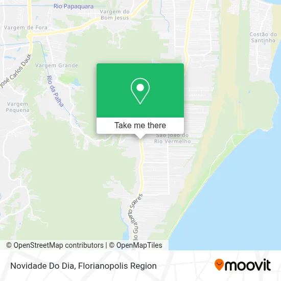 Novidade Do Dia map