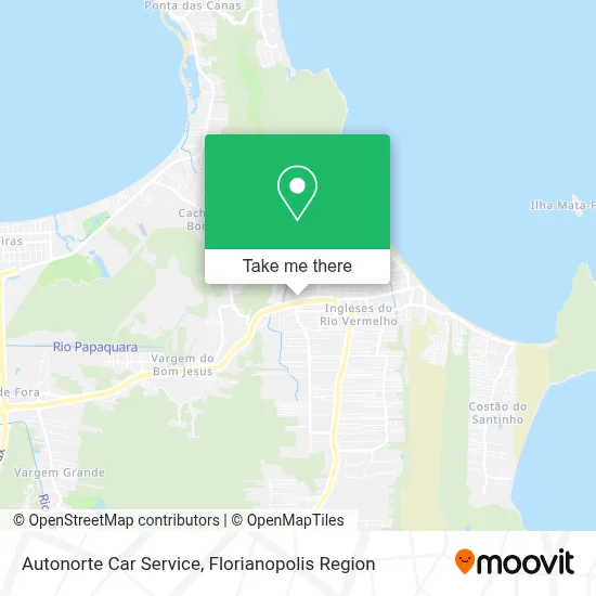 Autonorte Car Service map