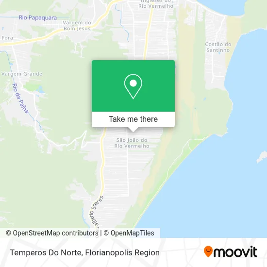 Temperos Do Norte map