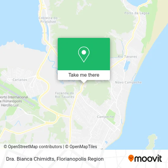 Dra. Bianca Chimidts map