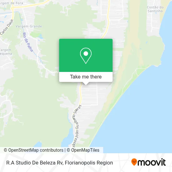 R.A Studio De Beleza Rv map