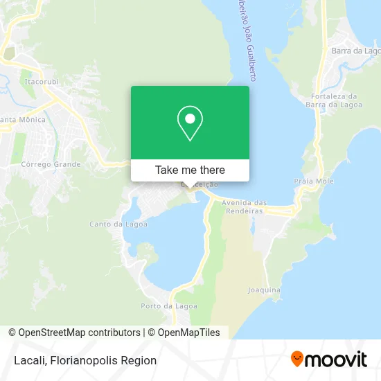 Lacali map