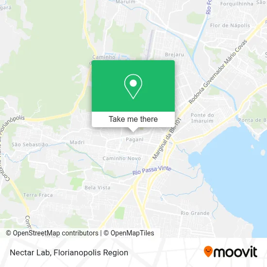 Nectar Lab map