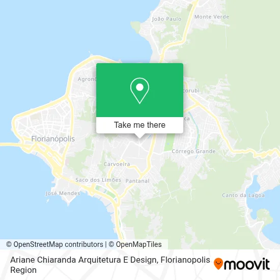 Ariane Chiaranda Arquitetura E Design map