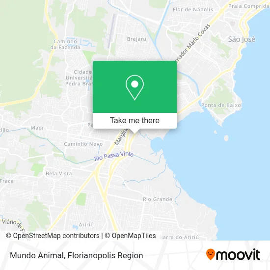 Mundo Animal map