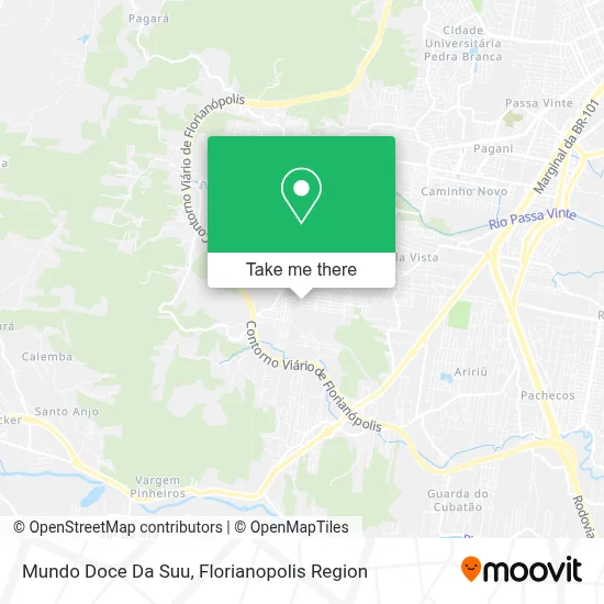 Mundo Doce Da Suu map