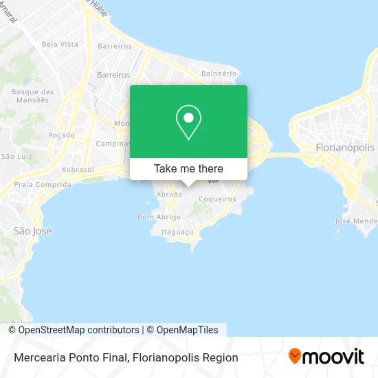 Mercearia Ponto Final map