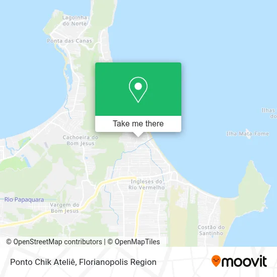 Ponto Chik Ateliê map