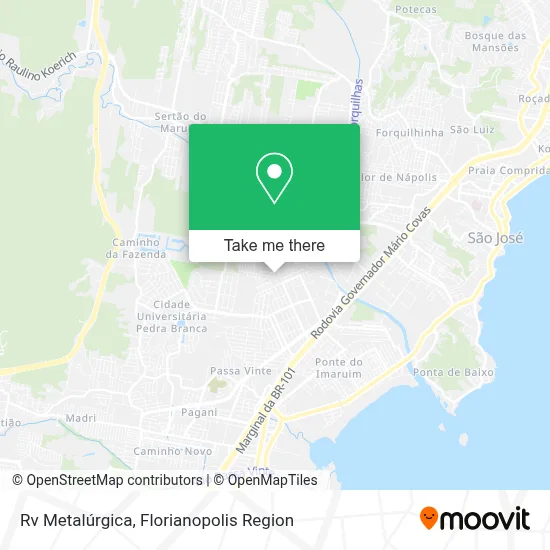 Rv Metalúrgica map