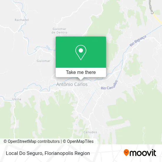 Local Do Seguro map