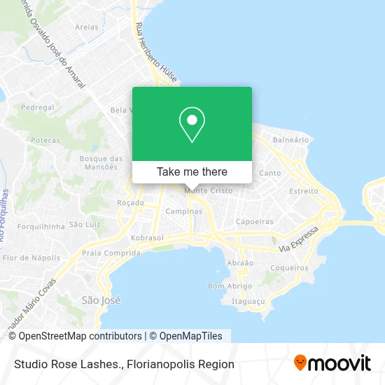 Studio Rose Lashes. map