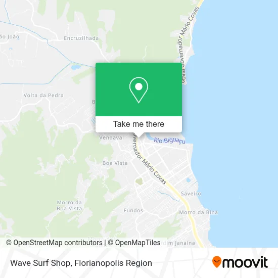 Wave Surf Shop map