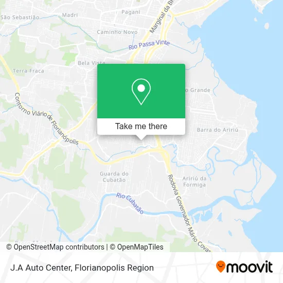 J.A Auto Center map
