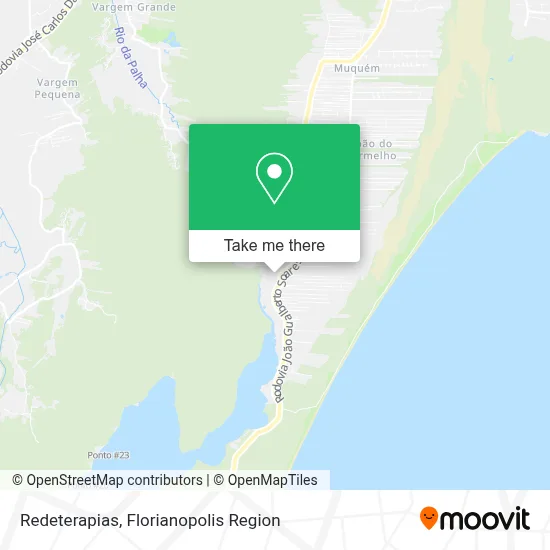 Redeterapias map