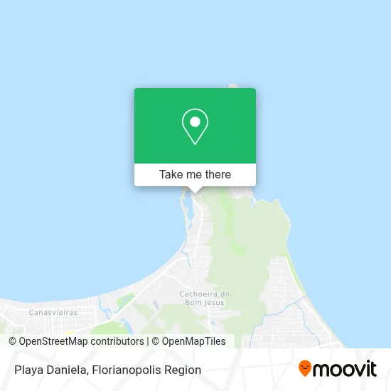 Playa Daniela map