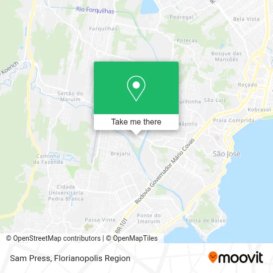 Sam Press map