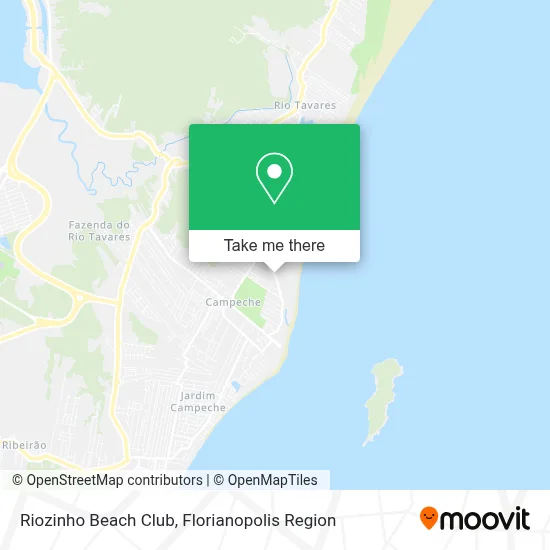 Riozinho Beach Club map