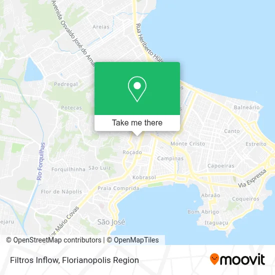 Filtros Inflow map