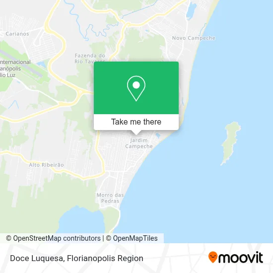 Doce Luquesa map