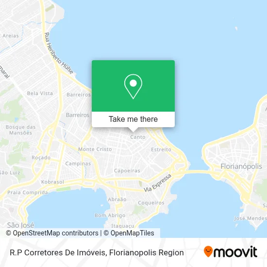 R.P Corretores De Imóveis map