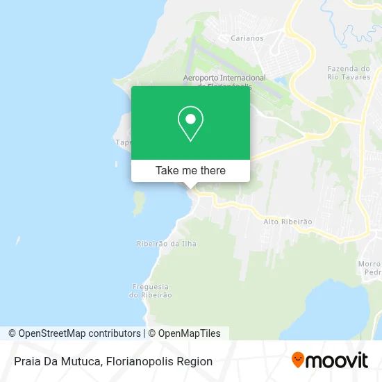 Praia Da Mutuca map