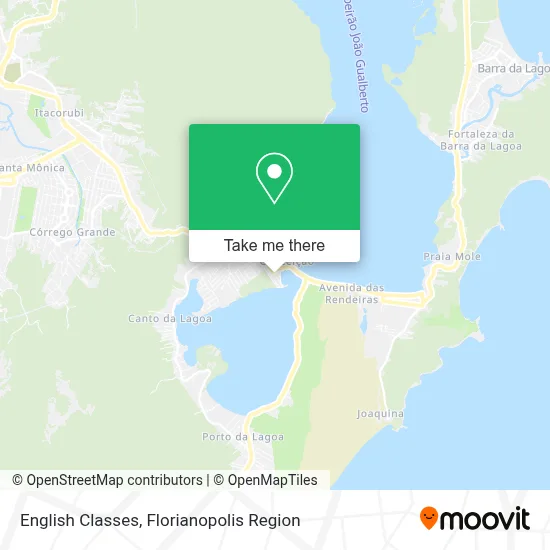 English Classes map